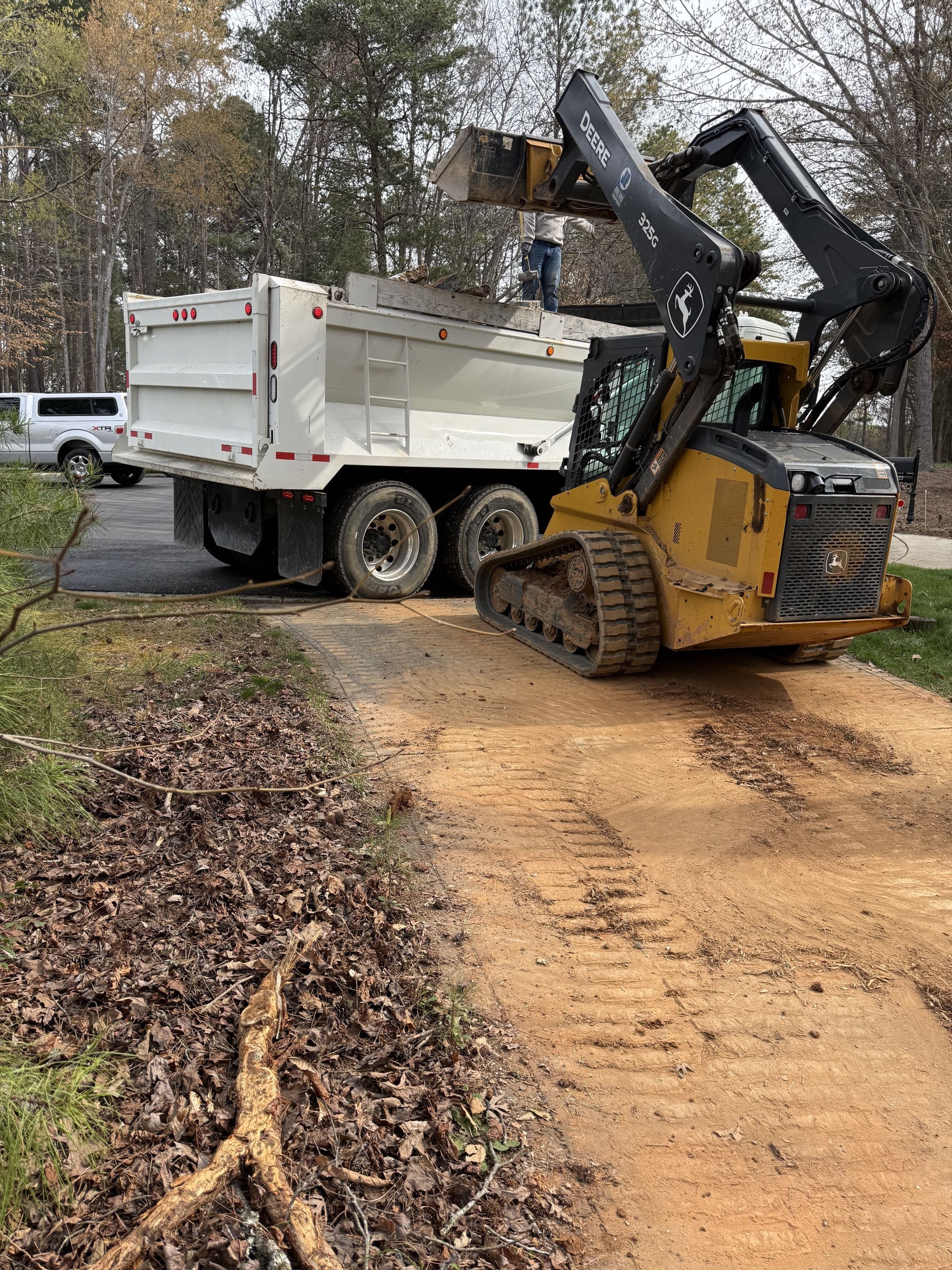 Tearing Out the Old Slab — step 05 of a Local Driveway Co project in Charlotte, NC