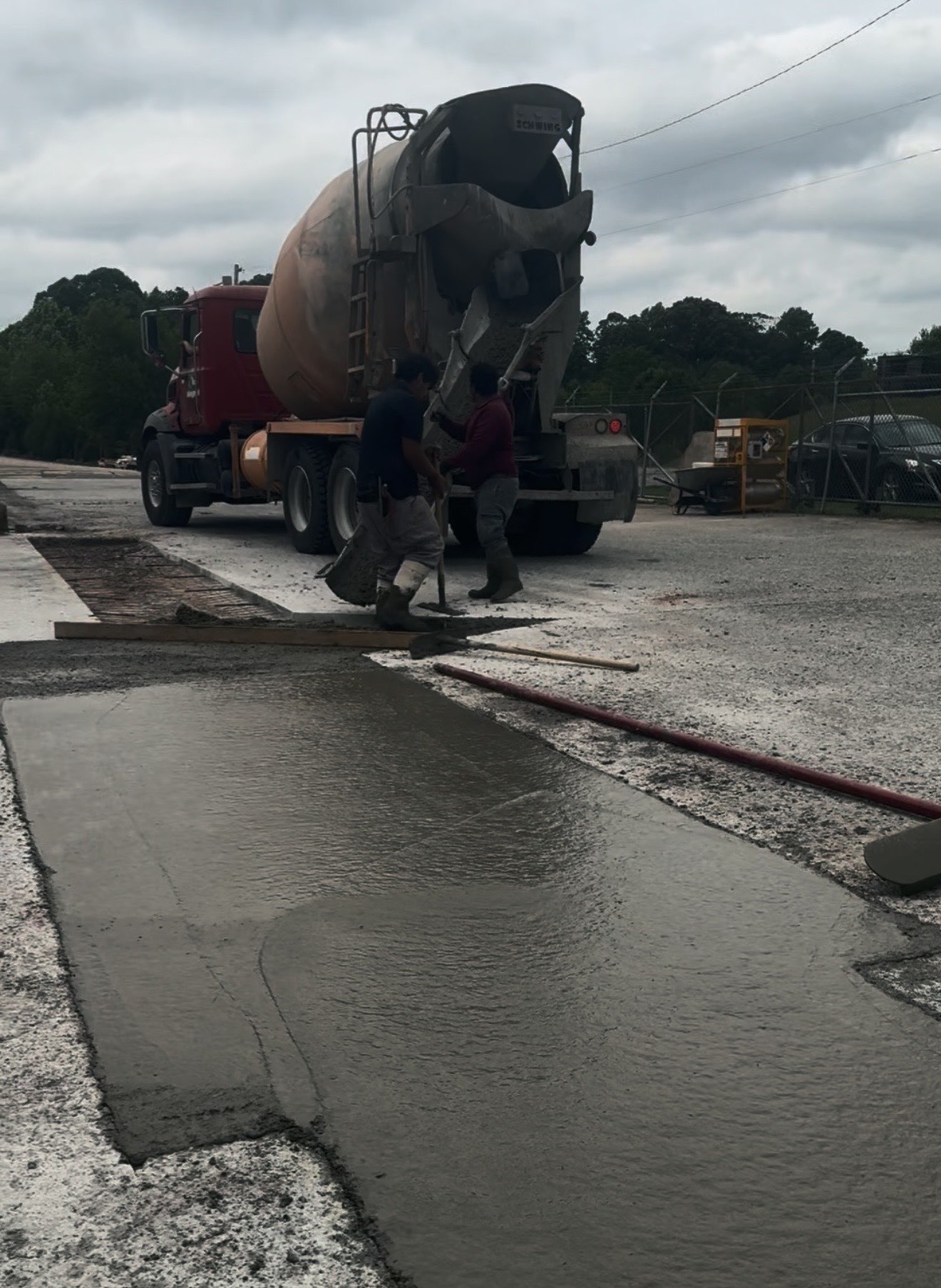 One Continuous Pour — step 10 of a Local Driveway Co project in Charlotte, NC